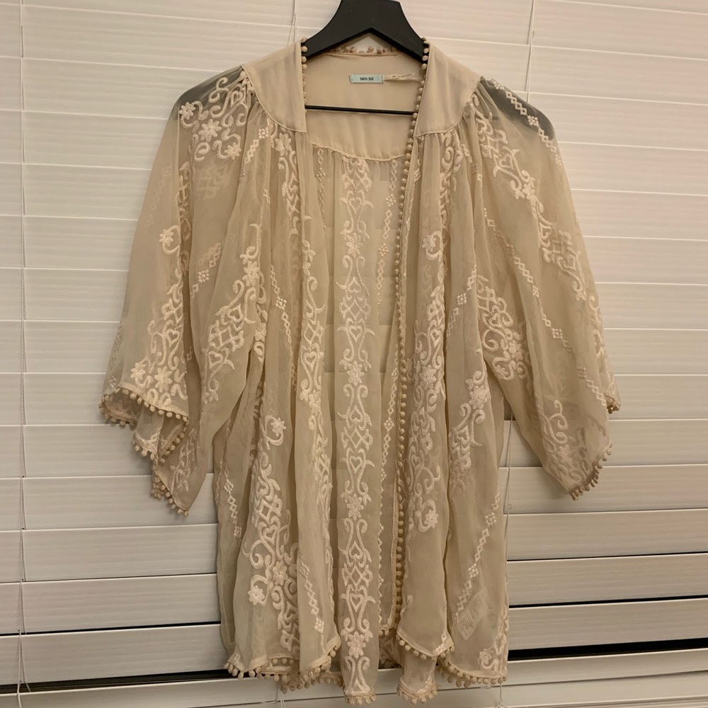 Urban Outfitters Ivory Cardigan